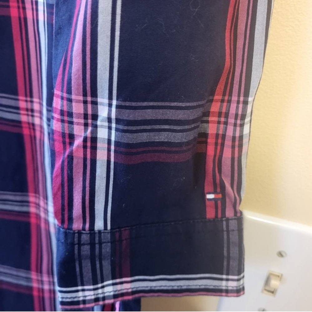 Tommy Hilfiger plaid shirt dress - Picture 9 of 11
